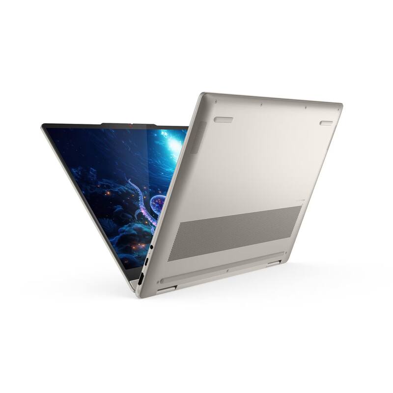 Alt View 2. Lenovo - Lenovo Yoga 7 14" Touch 2-in-1 Laptop,Ryzen AI 5 340,16GB RAM,512GB SSD,Backlit Keyboard,Win 11,Seashell - Seashell.