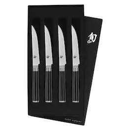Shun - Classic Steak Knife Set, 4 Piece - Black