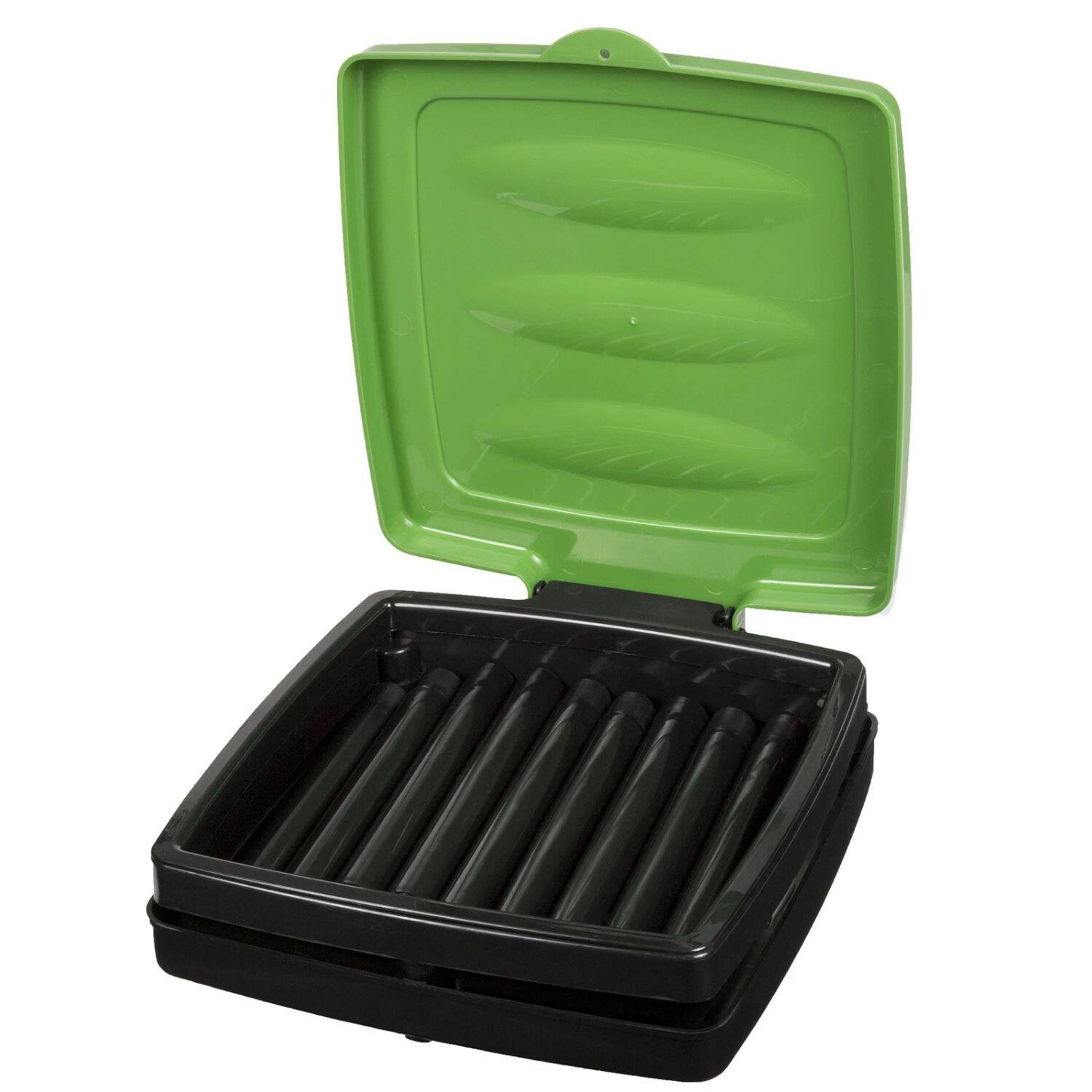 Left. Home Collection - Collapsible Trash Bag Holder – Portable Indoor/Outdoor Trash Can for Garbage (Green).