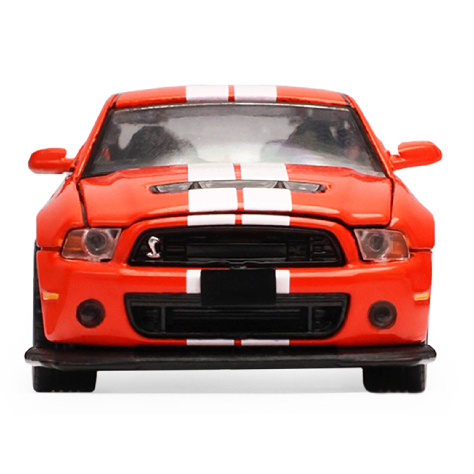 Alt View 3. Greenlight - 2013 Ford Shelby Mustang GT500 Race Red with White Stripes "Stampede" Series 2 1/64 Diecast Model Car by Greenlight.