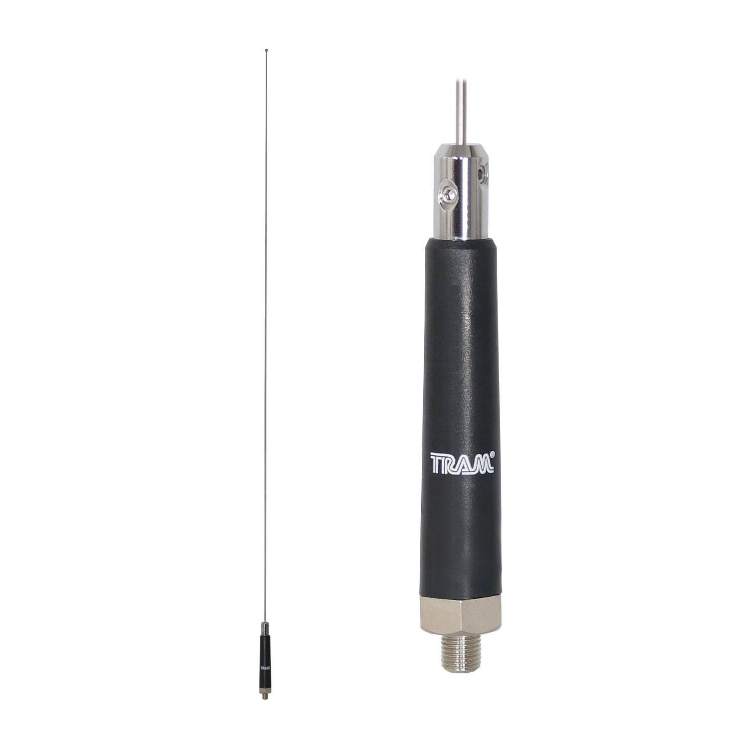 Alt View 2. Tram - Tram Nh-4-hc Nighthawk 400-watt 26 Mhz To 29 Mhz 43-inch-whip Cb Antenna - Silver.