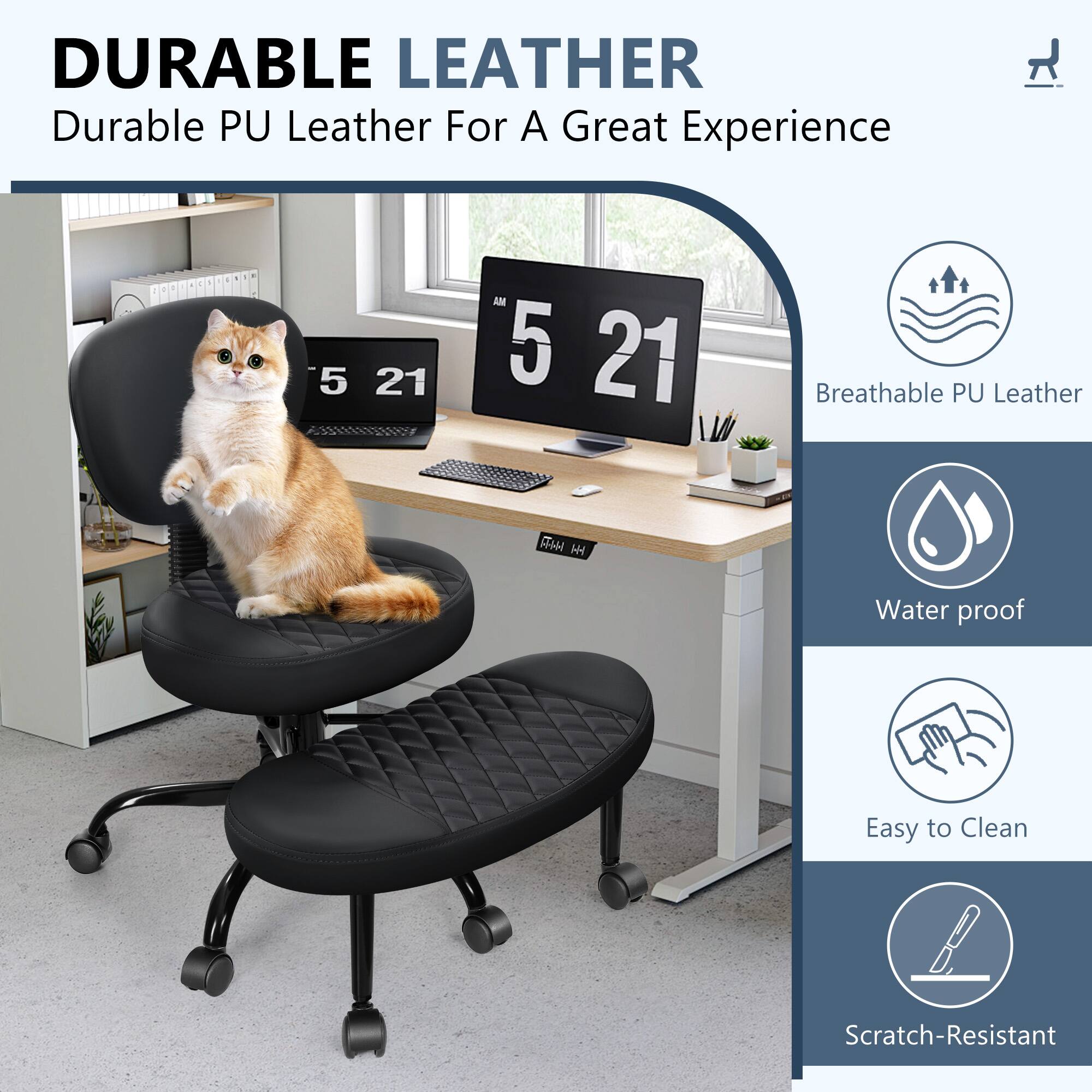 DURABLE LEATHER Durable PU Leather For A Great Experience

Breathable PU Leather

Water proof

Easy to Clean

Scratch-Resistant