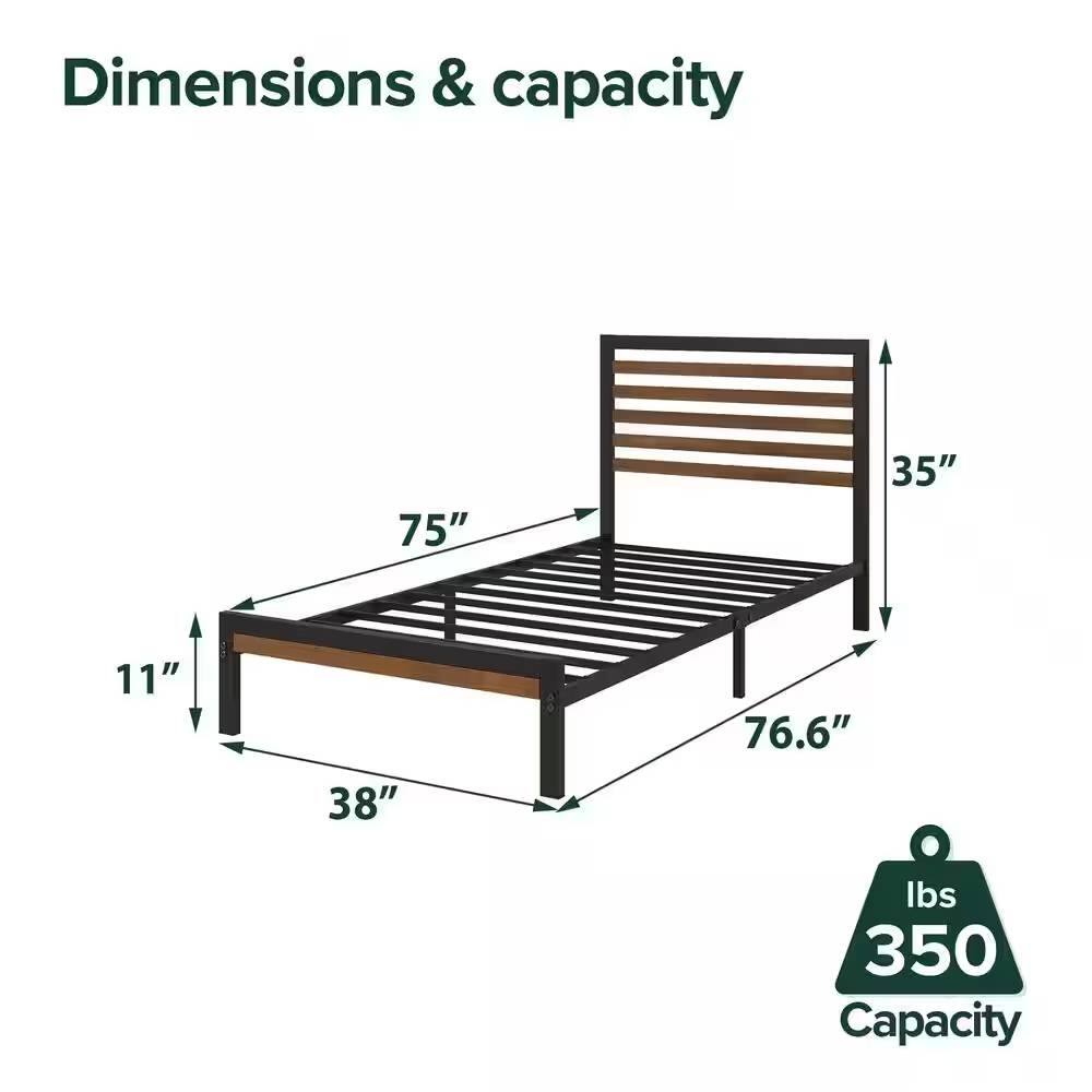 Dimensions & capacity: 75", 35", 11", 38", 76.6" lbs 350 Capacity