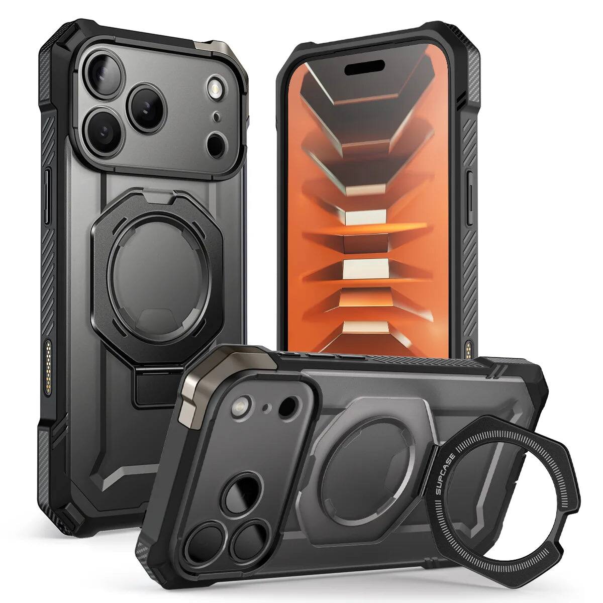 Alt View 3. SUPCASE - UB GRIP Case for iPhone 18 Pro Max - Black.