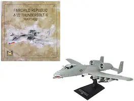 Fairchild Republic A-10 Thunderbolt II Attack Aircraft "Bagram AFB, Afghanistan" (2011) 1/72 Model by Militaria Die Cast