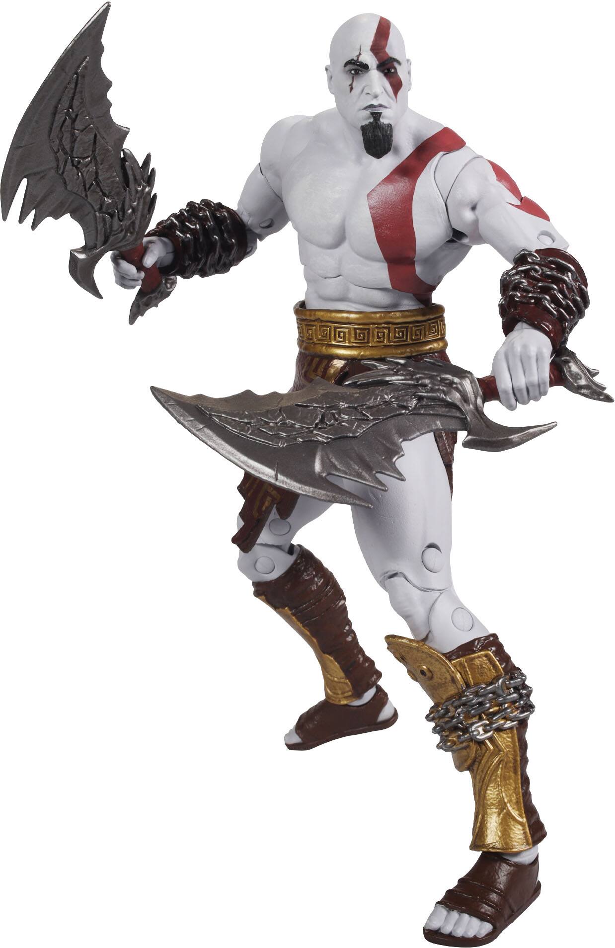Angle. McFarlane Toys - God of War Kratos 7.2" Action Figure - McFarlane Gaming Edition.