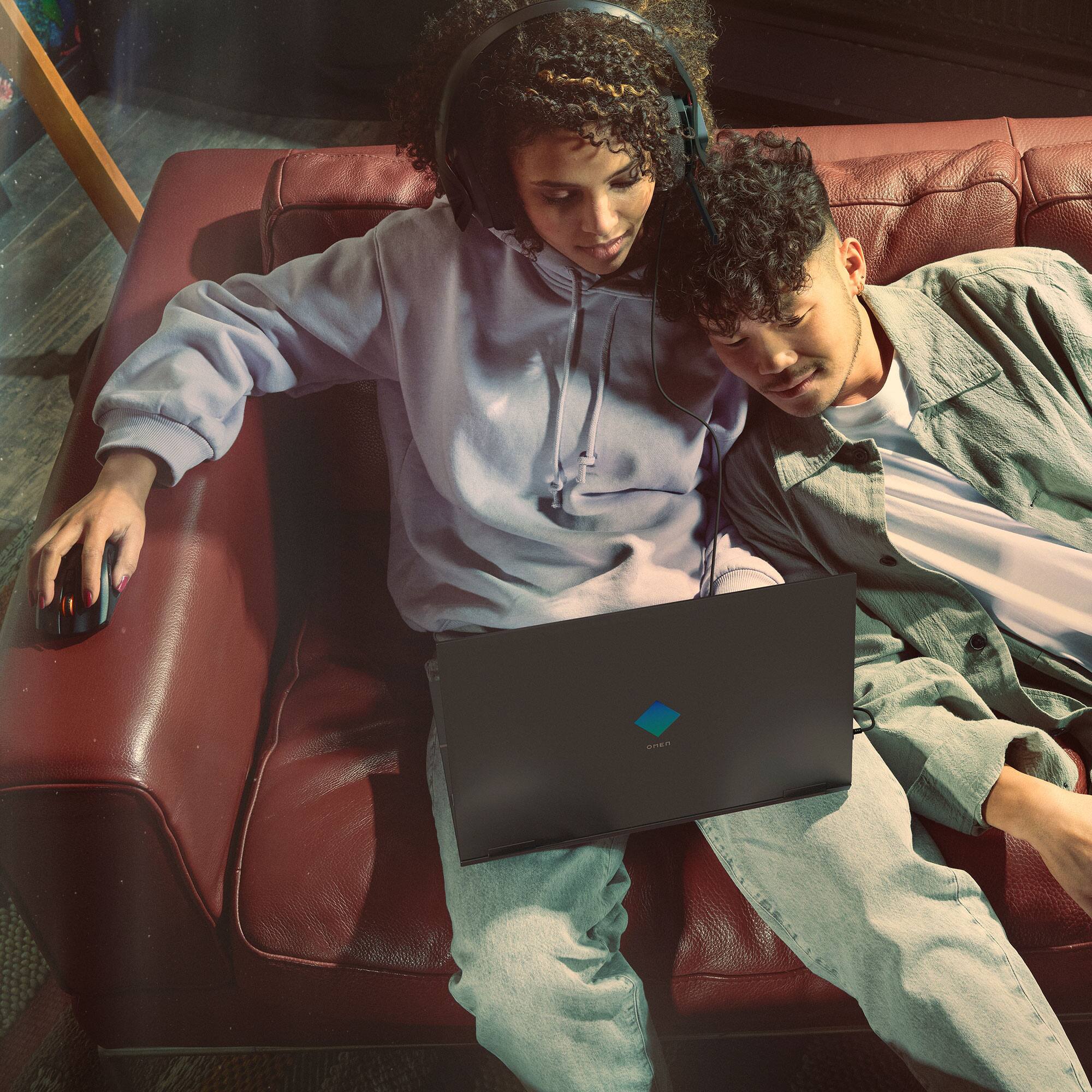 Alt View 11. HP OMEN - 16.1" Gaming Laptop - AMD Ryzen 7 5800H - 16GB Memory - AMD Radeon RX 6600M - 1TB SSD.