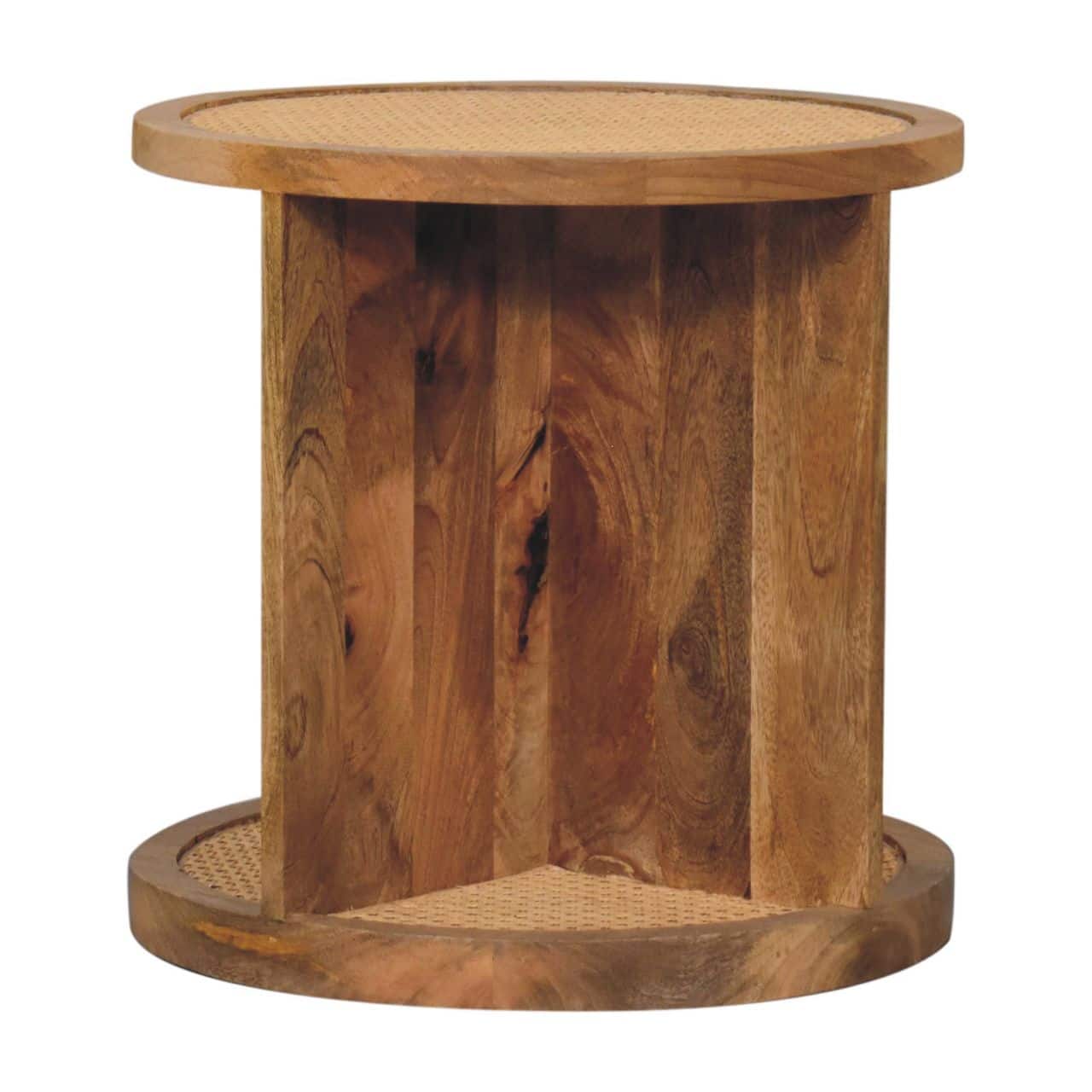 Artisan Furniture - Close-knit Corner End Table - Brown