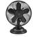 Front. Optimus - Optimus 12 Inch Retro Oscillating Table Fan with Oil Rubbed Bronze Finish - Bronze.