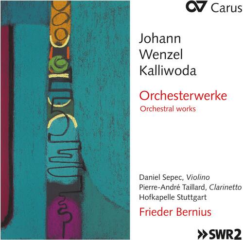 Johann Wenzel Kalliwoda  
Orchesterwerke  
Orchestral works  

Daniel Sepec, Violino  
Pierre-André Tailard, Clarinetto  
Hofkapelle Stuttgart  
Frieder Bernius  

SWR2