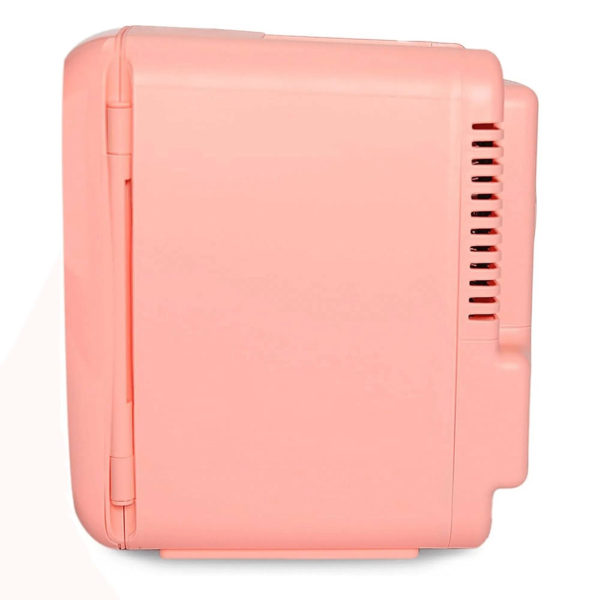 Back. Forest'nSky - Portable Electric Cooler and Warmer for Car, Travel, Camping & Home Use,Pink - Pink.