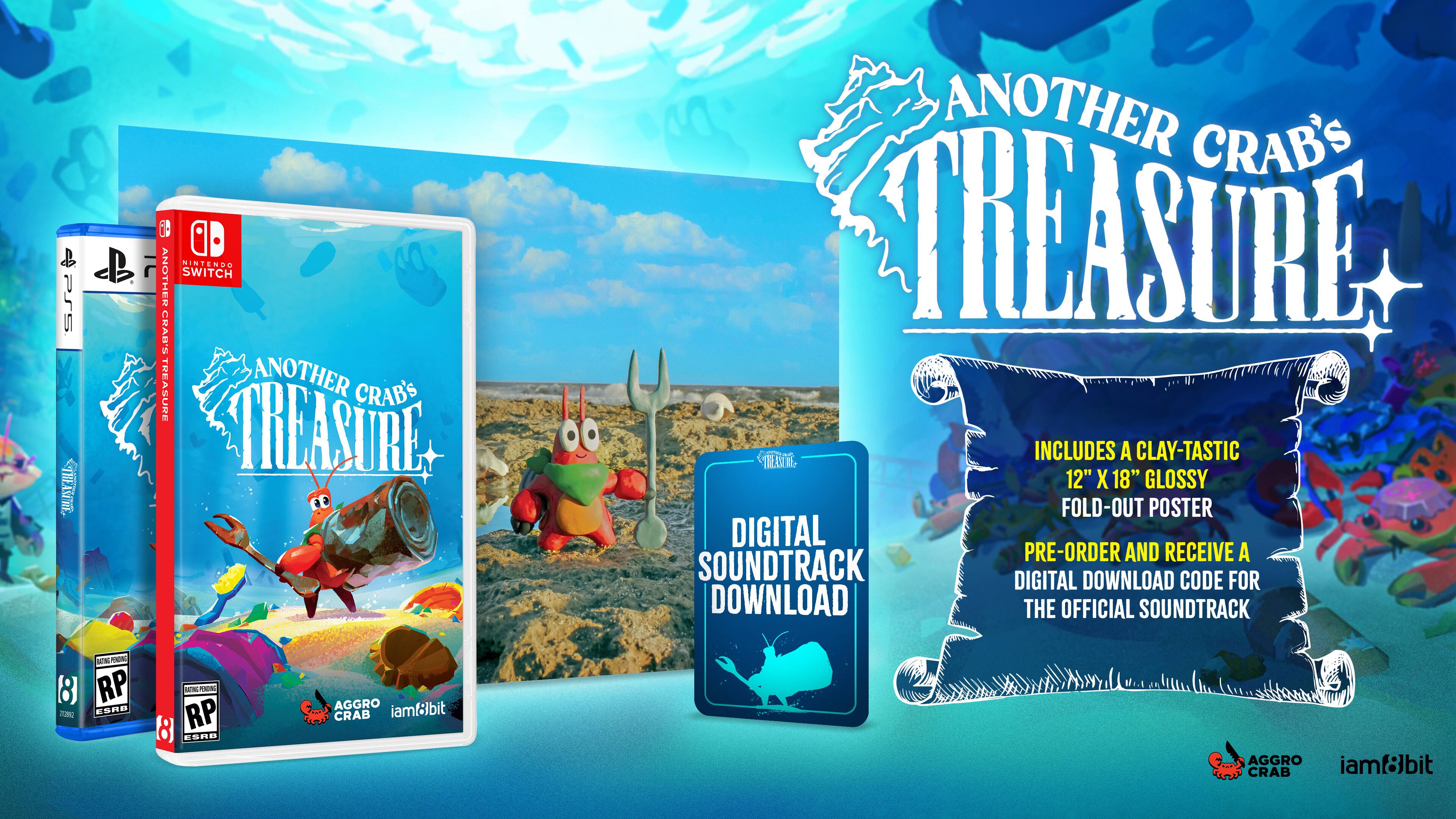 Another Crab's Treasure: Includes a Clay-Tastic Teat 12" x 18" Glossy Fold-Out Poster, Digital Pre-Order and Receive a Soundtrack Digital Download Code for Download the Official Soundtrack.
