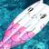 Alt View Zoom 2. Salus Brands, LLC - Coconut Outdoor: Purrfect Purrmaid Pool Float - 66x27" Inflatable Raft, Cat Themed Lounge, Durable Anti-Leak.