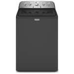 Maytag - 4.7 Cu. Ft. High Efficiency Top Load Washer with Extra Power Button - Volcano Black
