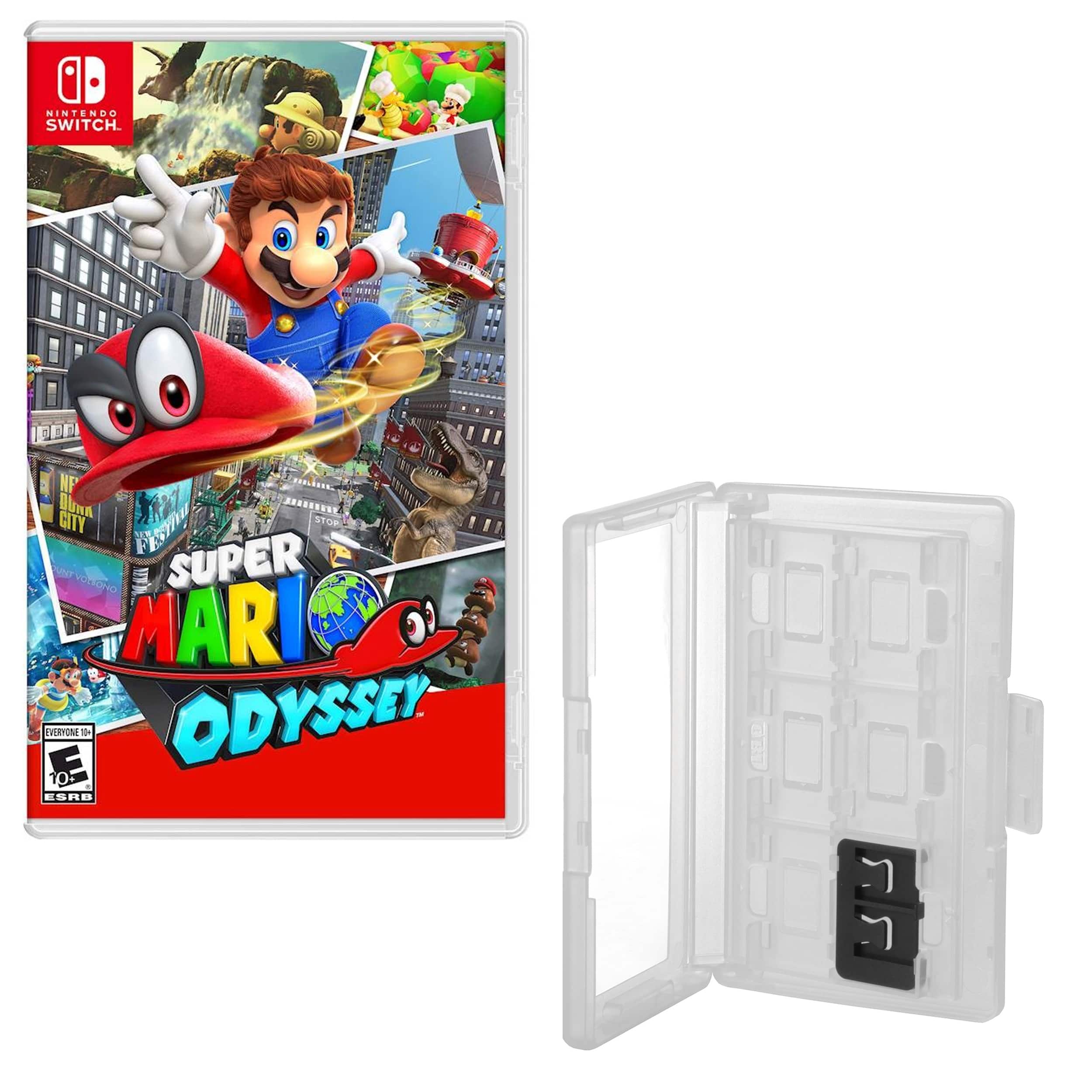 Hard Shell 12 Game Caddy, Super Mario Odyssey for Nintendo Switch - Nintendo Switch