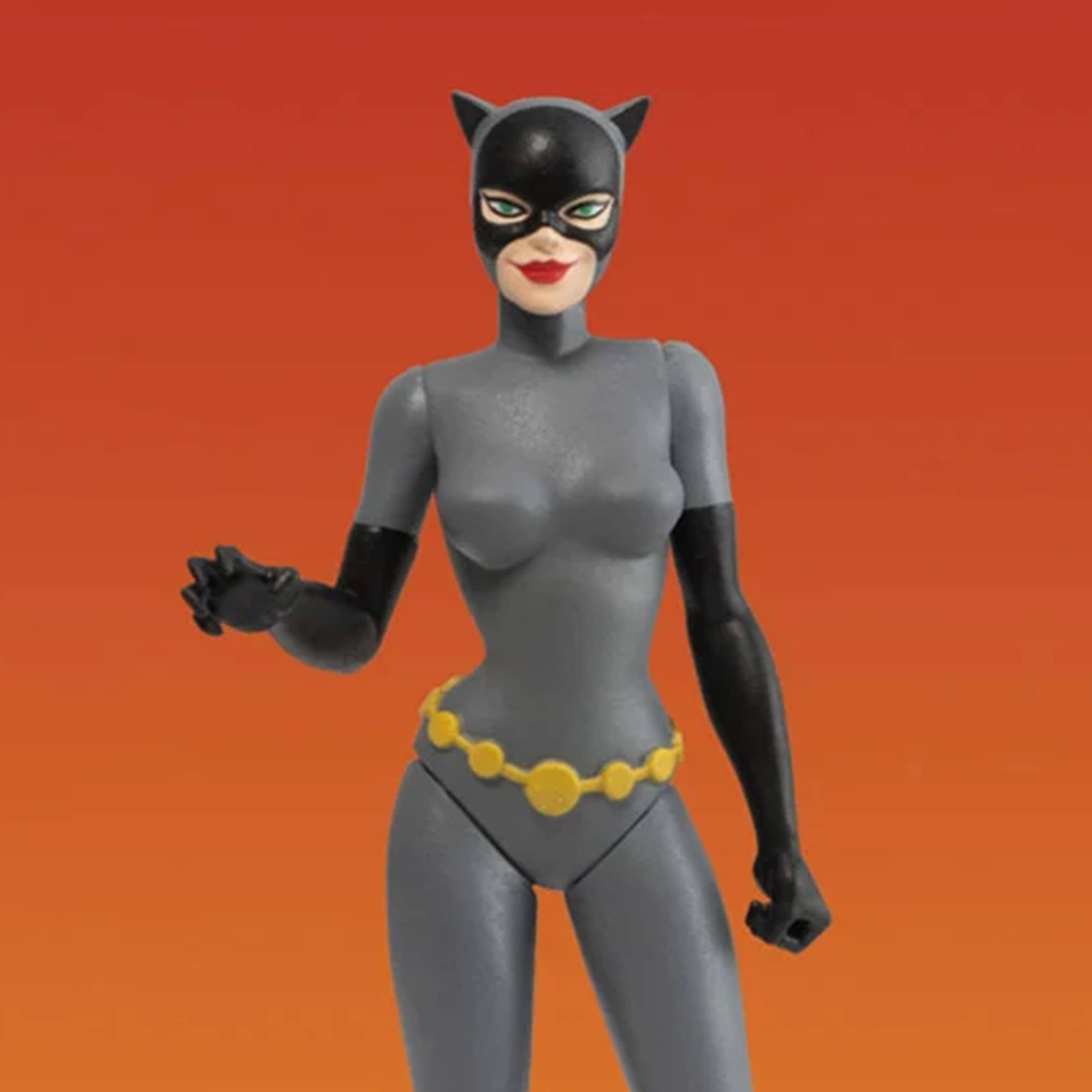Alt View 4. DC Universe - DC Comics 5 Points Batman: The Animated Series | Catwoman - Black.