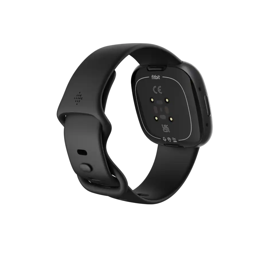 Graphite Things Google Fitbit Versa 4 Fitness Smartwatch Works with Android and iOS ...