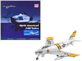 Hobby Master - North American F-86E Sabre Fighter "51-2752 Colonel George A. Davis Jr. 4th FIG 334th FIS" (1952) USAF 1/72 - White, Yellow