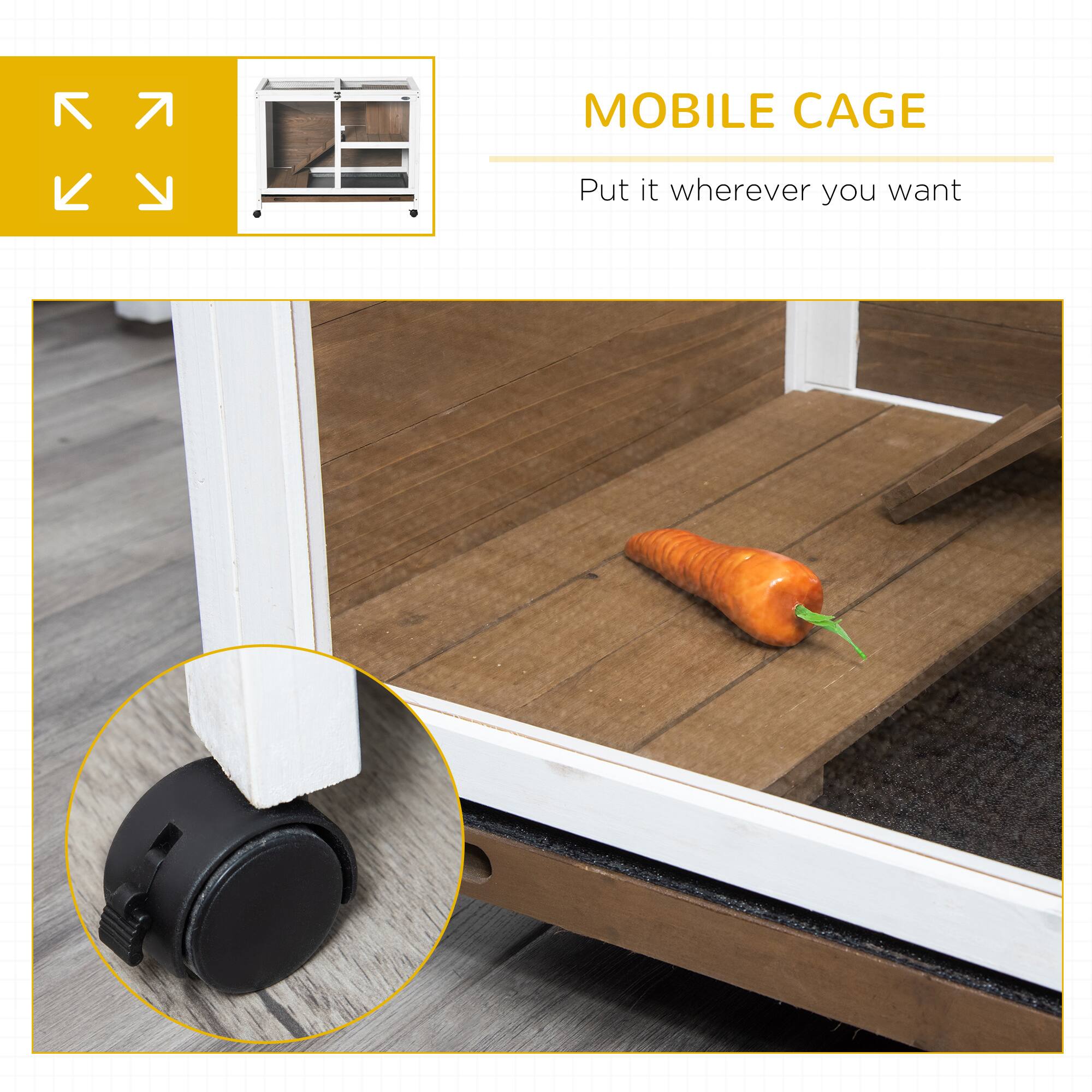 MOBILE CAGE  
Put it wherever you want