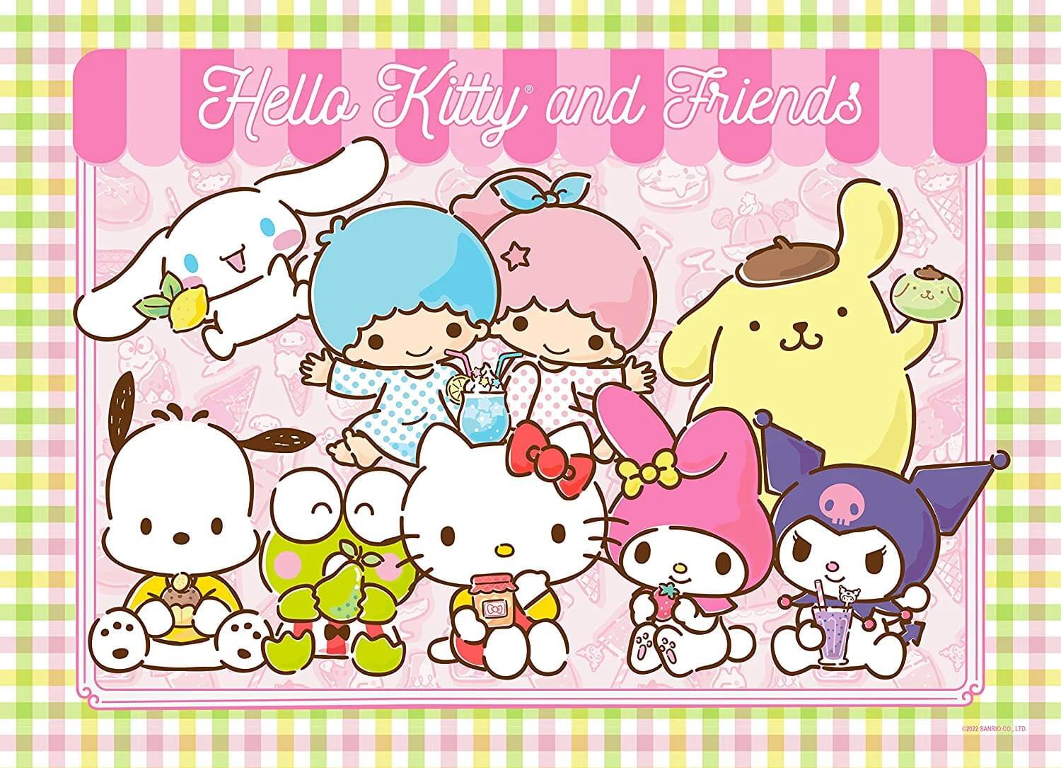 Hello Kitty and Friends  
C D C2022  
©2022 SANRIO CO., LTD.