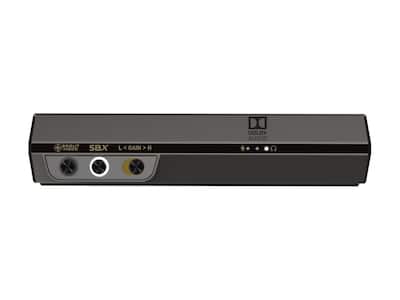 Creative Labs Creative Sound BlasterX G6 Hi Res DAC & USB Sound Creative Labs Creative Sound BlasterX G6 Hi Res DAC & USB Sound