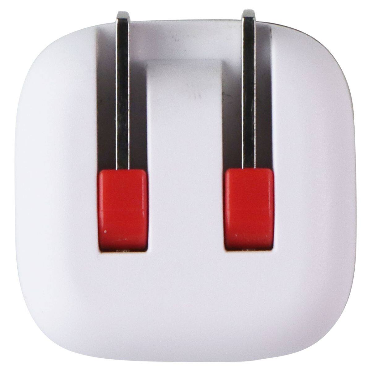 Alt View 2. Ventev - 12W USB-A Ultra Fast Mini Wall Charger - White - White.
