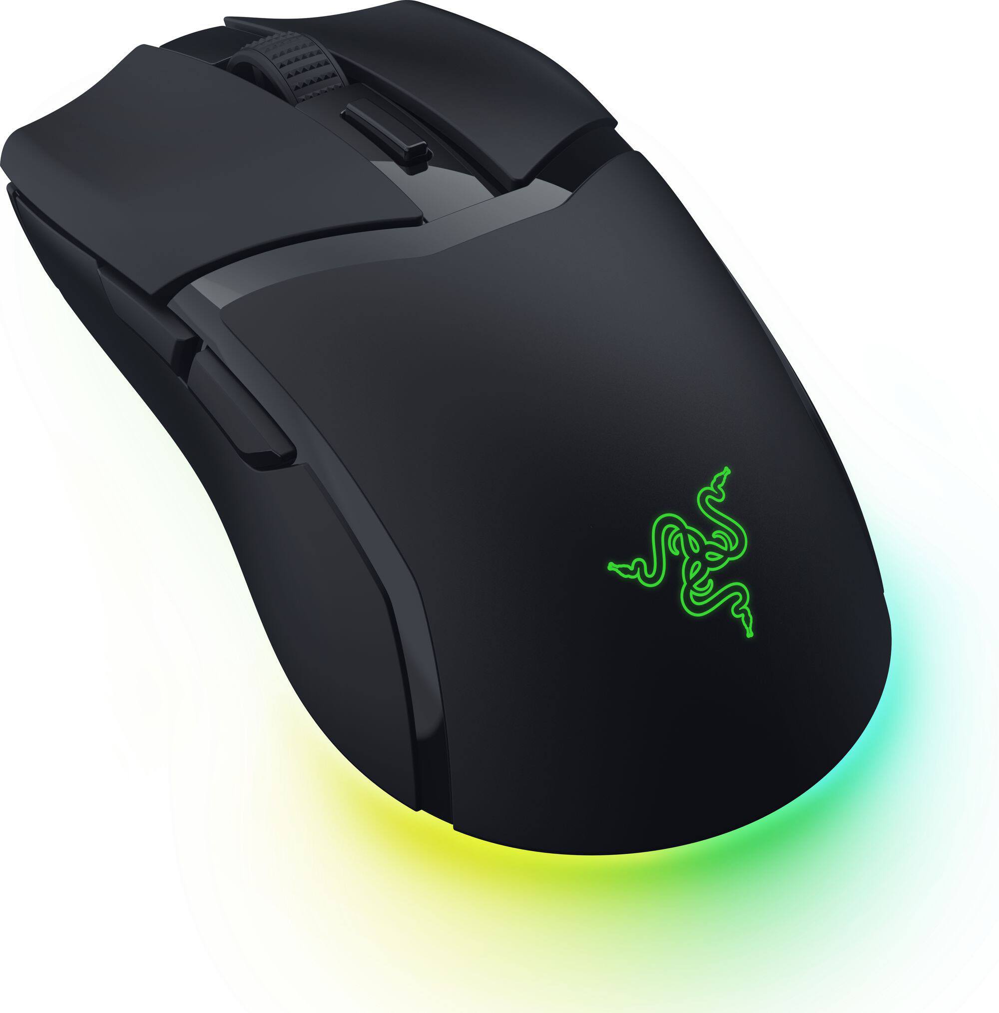 Alt View 6. Razer - Cobra Hyperspeed Lightweight Optical Gaming Mouse with Chroma RGB Backlighting - Black.
