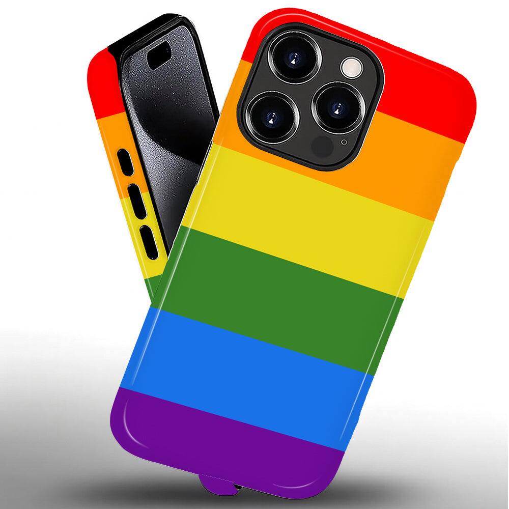 Alt View 1. Finnhomy - Smartphone Case for iPhone 16 Pro Max - Dual-Layer Heavy Duty Protective Cover - Colorful - Colorful for iPhone 16 Pro Max.