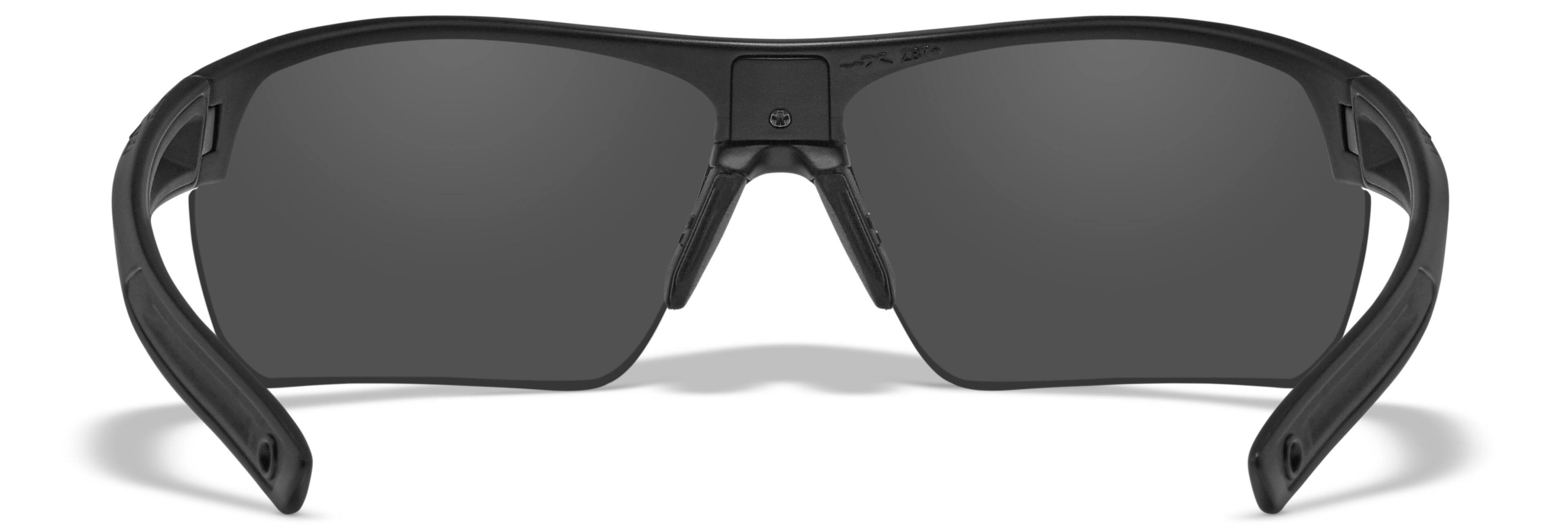 Left. Wiley X - Wiley X Changeable WX Guard Advanced Sunglasses (Smoke Gray, Clear, Light Rust) - Gray.