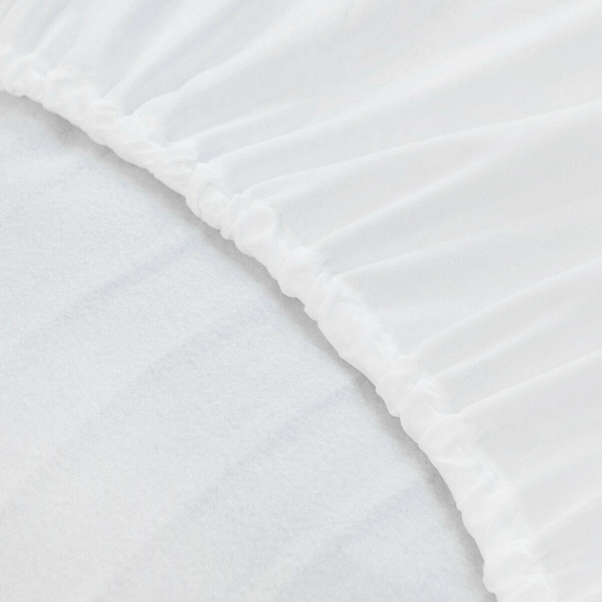 Alt View 10. Costway - Electric Heated Mattress Pad Safe King 8 Temperature 10h Timer - White.