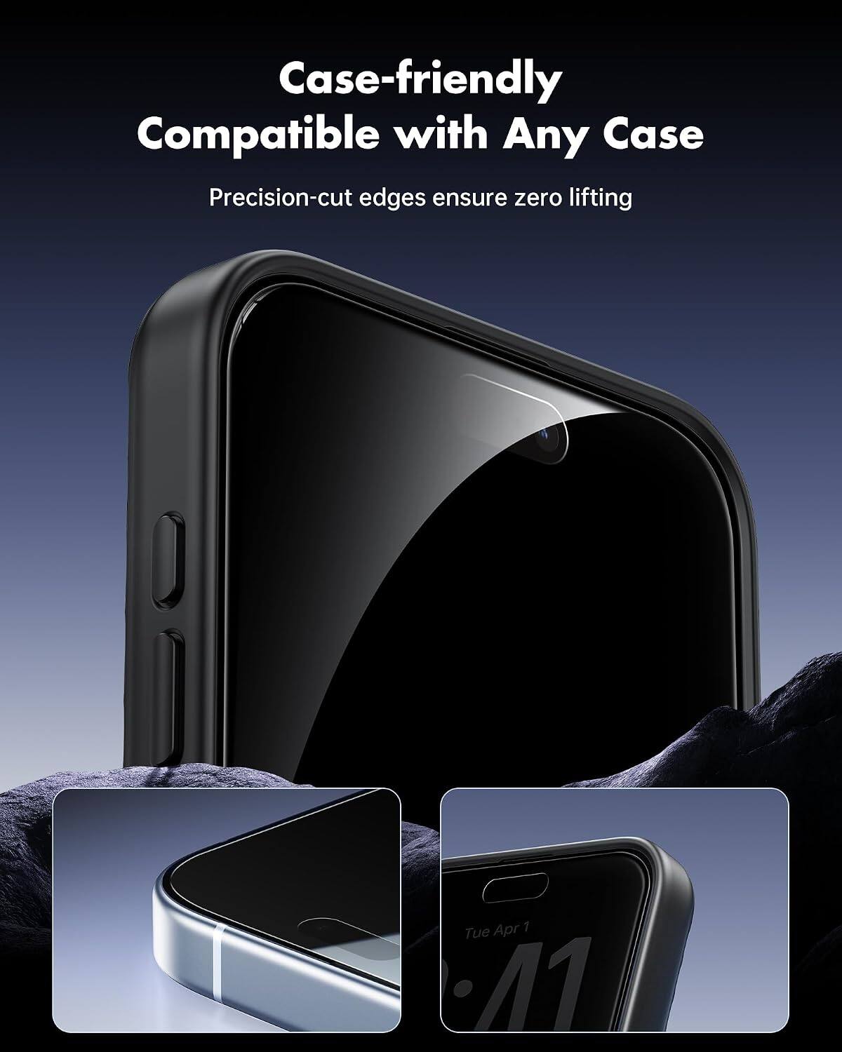 Case-friendly  
Compatible with Any Case  
Precision-cut edges ensure zero lifting  

Apr 1 Tue 41