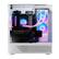 Left. iBUYPOWER - Element Gaming Desktop PC - AMD Ryzen 7 7800X3D, AMD Radeon RX 9070XT 16GB, 32GB DDR5 RGB RAM, 2TB NVMe SSD_EWA7R97XT01 - White.