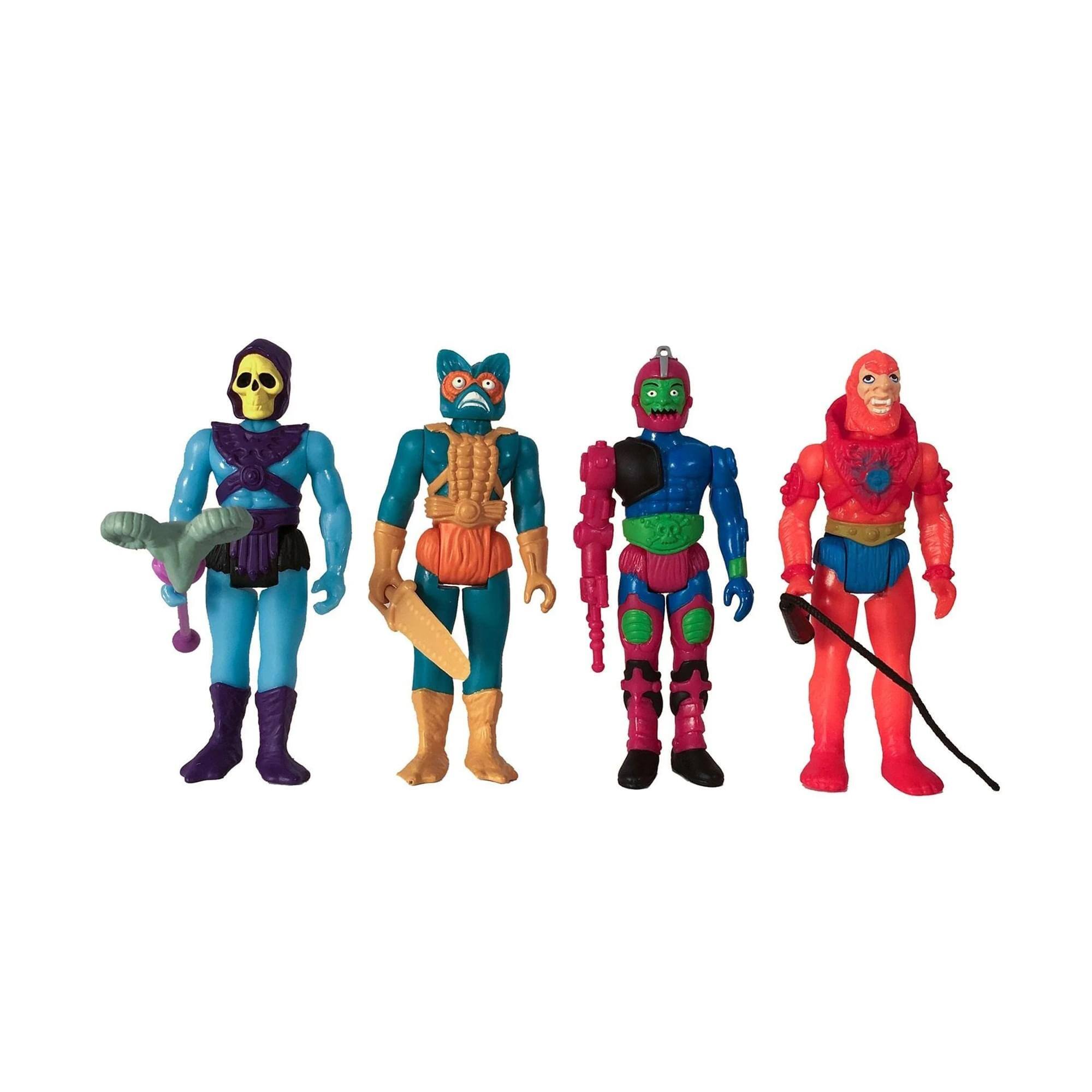 Alt View 2. Super7 - Masters of the Universe Snake Mountain 3.75 Inch ReAction Blind Box | One Random - Purple.