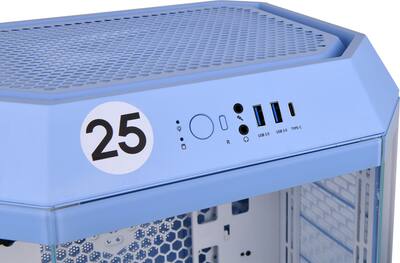 Thermaltake The Tower 300 Micro ATX PC Case Hydrangea Blue