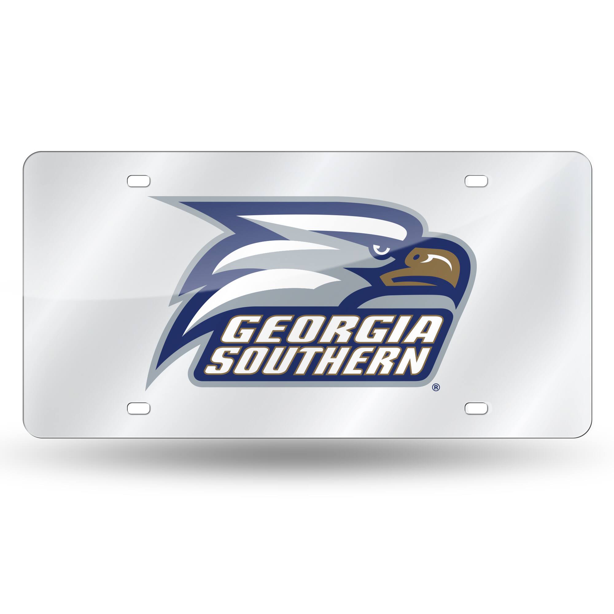 Georgia Southern Eagles Acrylic License Plate Laser Tag