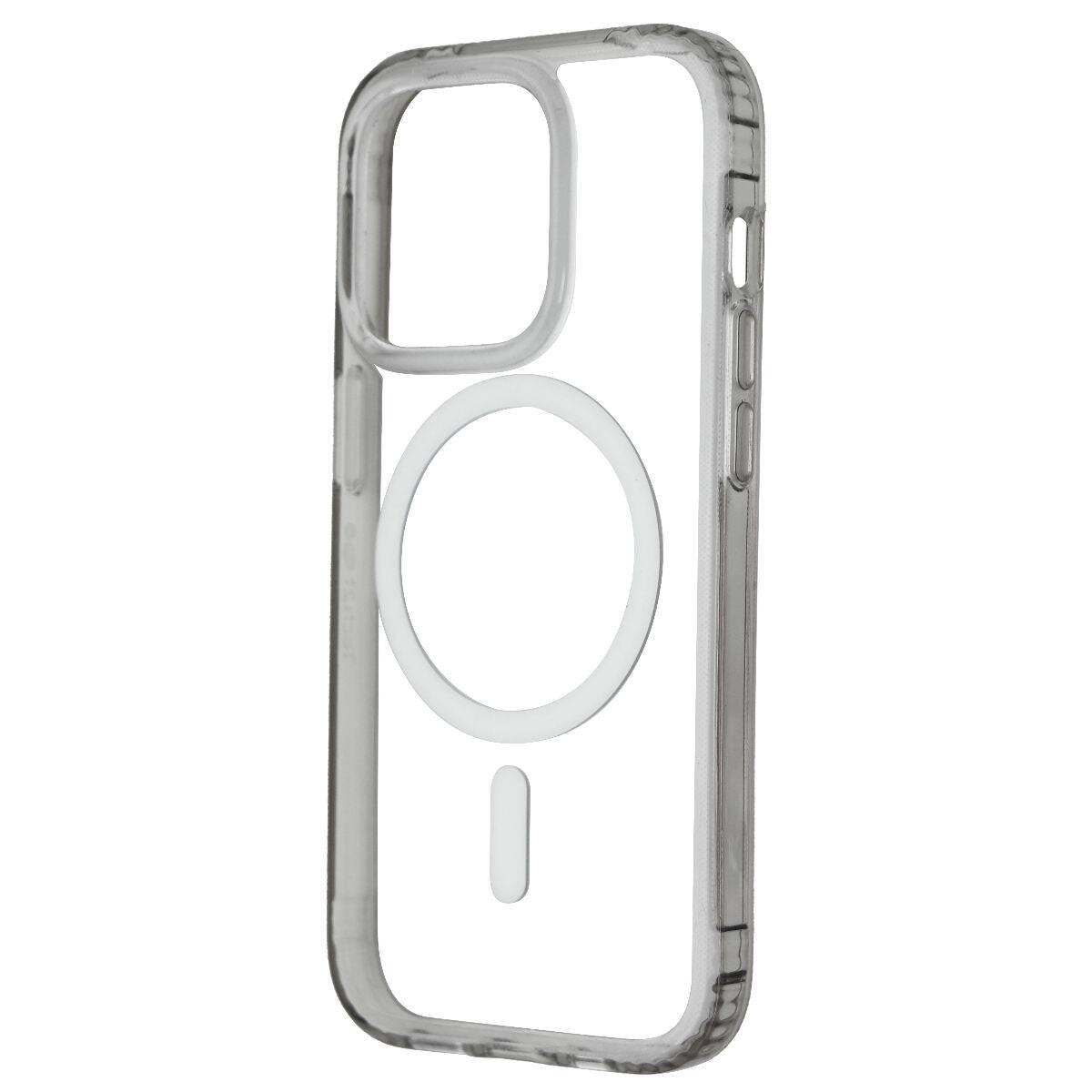 Tech21 - EvoClear Series Case for MagSafe for Apple iPhone 14 Pro - Clear/White