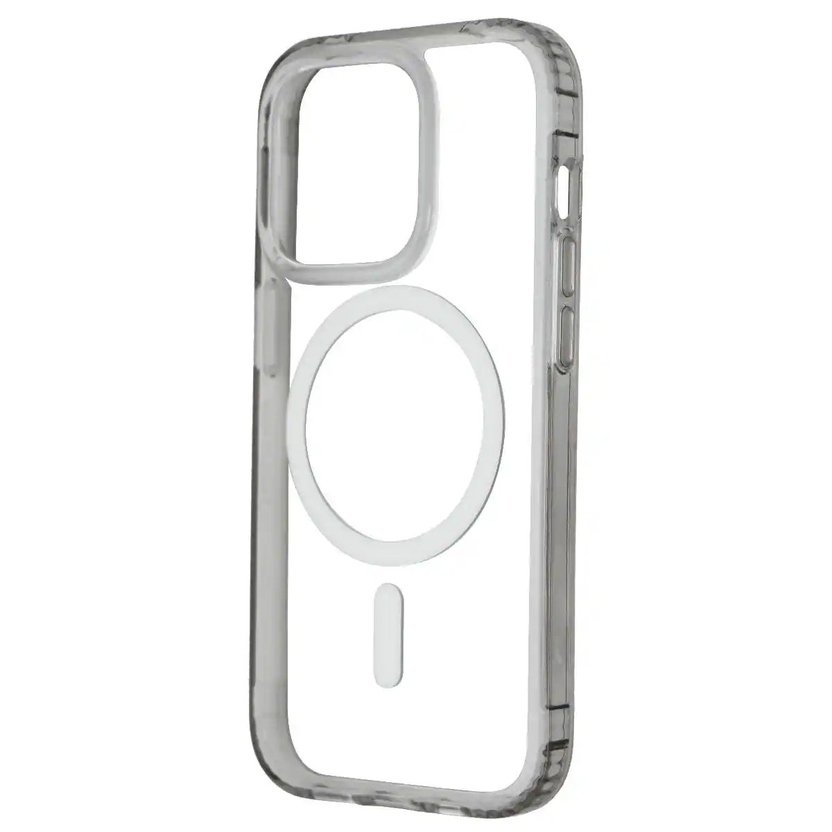 Front. Tech21 - Tech21 EvoClear Series Case for MagSafe for Apple iPhone 14 Pro - Clear/White - Clear/White.