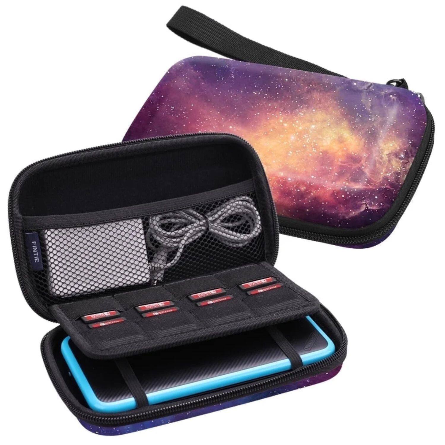 Front. Stock Preferred - Carrying Case For Nintendo 2DS XL/ 3DS XL LL Hard Shell Travel Cover Pouch Galaxy - Galaxy.
