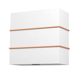 Akicon - 30 inches - Externally Vented - Wall Range Hood - White with Copper