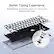 Better Typing Experience Wobble-free Switch Structure & Two Sound Dampening-Foam - Caps Lock