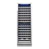 Yeego - 24" Wine Cooler Refrigerator Dual Zone, 154 Bottle , Freestanding & Built-in,40-65°F ,2 LED for Home - Stainless Steel