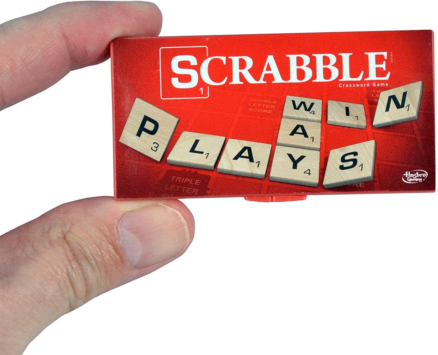 SCRABBLE Crossword Game 1 DOUBLE N LETTER W 1 SCORE 4 I  P A 1 3 L1 1 A Y S 1 1 4 Hasbro TRIPLE LETTER