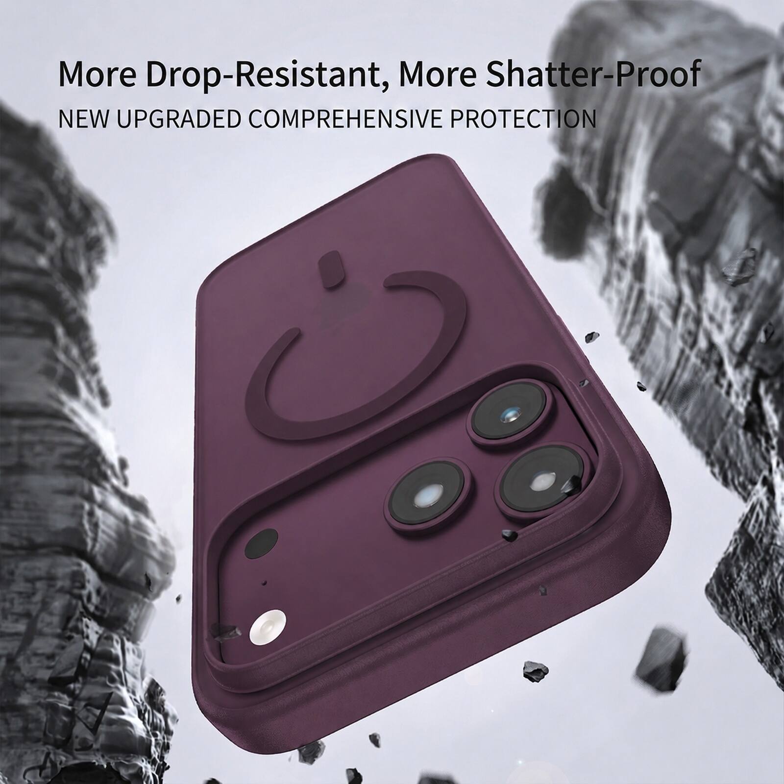 More Drop-Resistant, More Shatter-Proof  
NEW UPGRADED COMPREHENSIVE PROTECTION