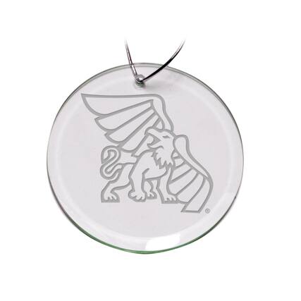 Front. Jardine - Missouri Western State Griffons Primary Logo 3'' Round Glass Ornament - Multicolor.