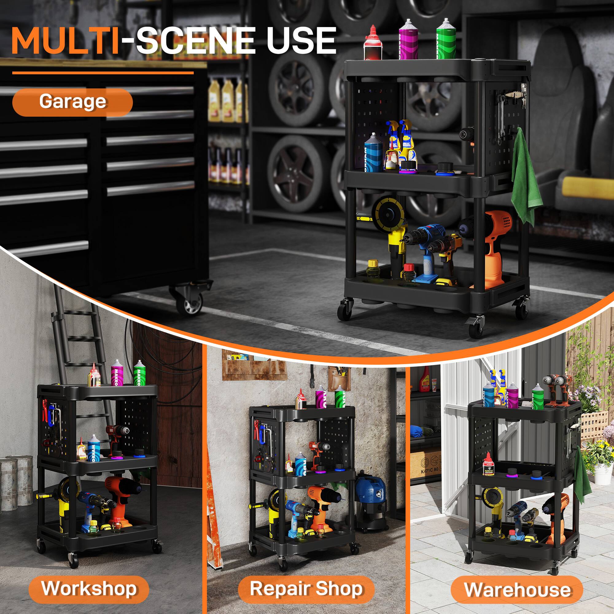 MULTI-SCENE USE Garage - Workshop - Repair Shop - Warehouse