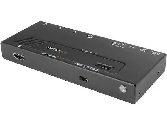 StarTech.com HDCP Ready S1 15233S4 52 S3 S4 Switch Switch-- Auto, 2 - , a Priority Audio Video 4 Inventory 224 ... - - a Auto EDID (DCE) DC9-12V DC +