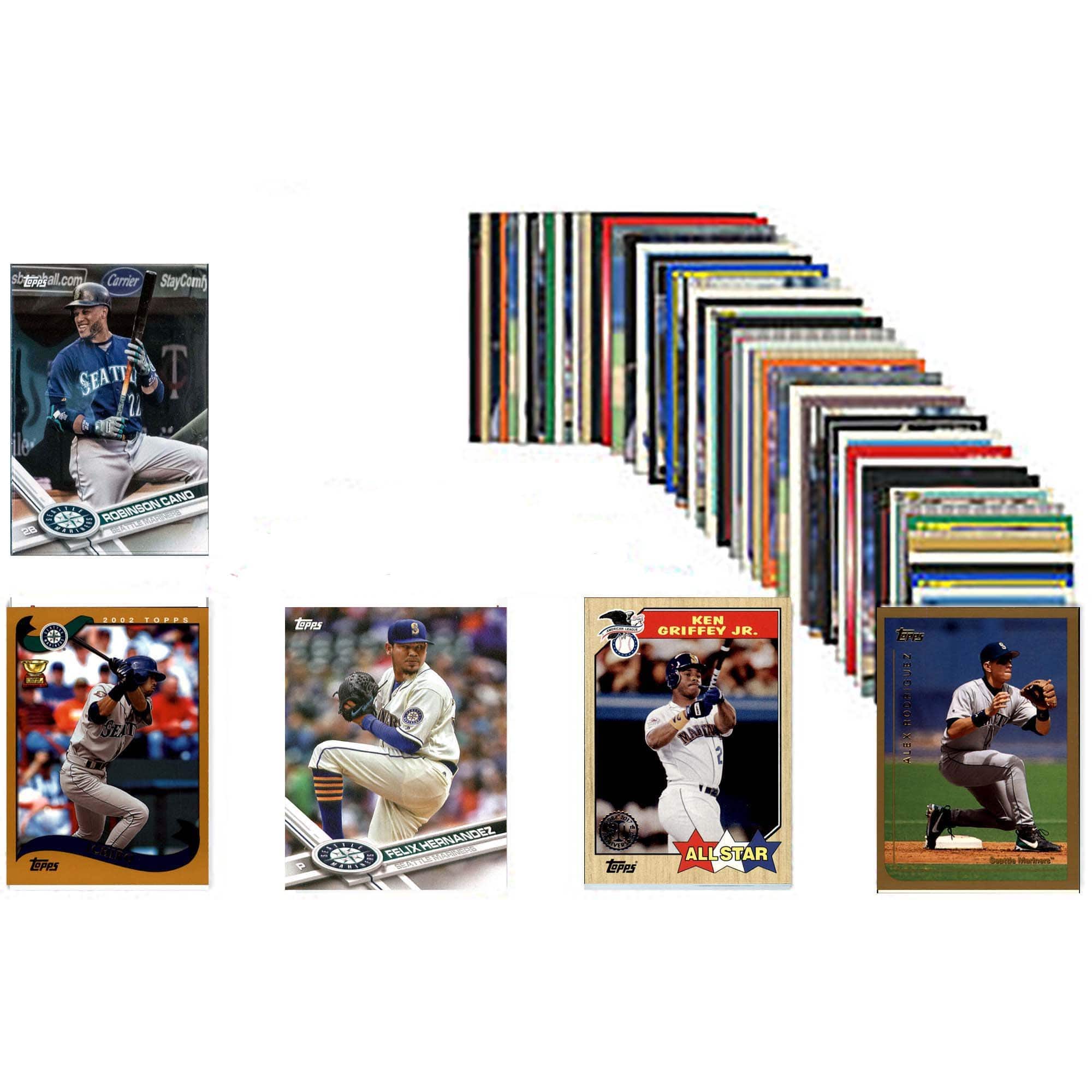 C&I Collectibles - Seattle Mariners Trading Card 50-Count Set - Multicolor price history on PriceWatchPro