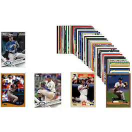 C&I Collectibles - Seattle Mariners Trading Card 50-Count Set - Multicolor