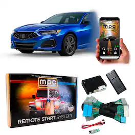 MPC - Remote Start Kit For Acura TLX 2021-2024 | Plug and Play | Smartphone Control - Black