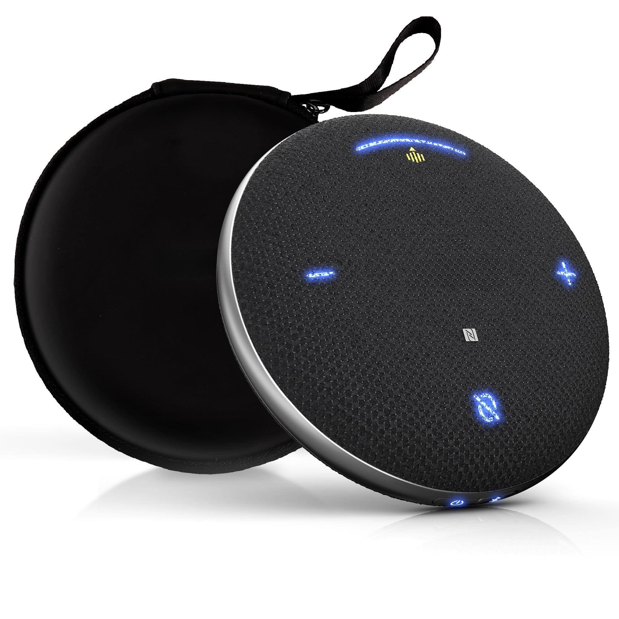 Front. METALTON - M4 Pro Speakerphone Conference Microphone With Directional Voice Pickup Enhanced Ai Transcription Noise - M4 Pro Black M4 PRO Directional Speakerphone.